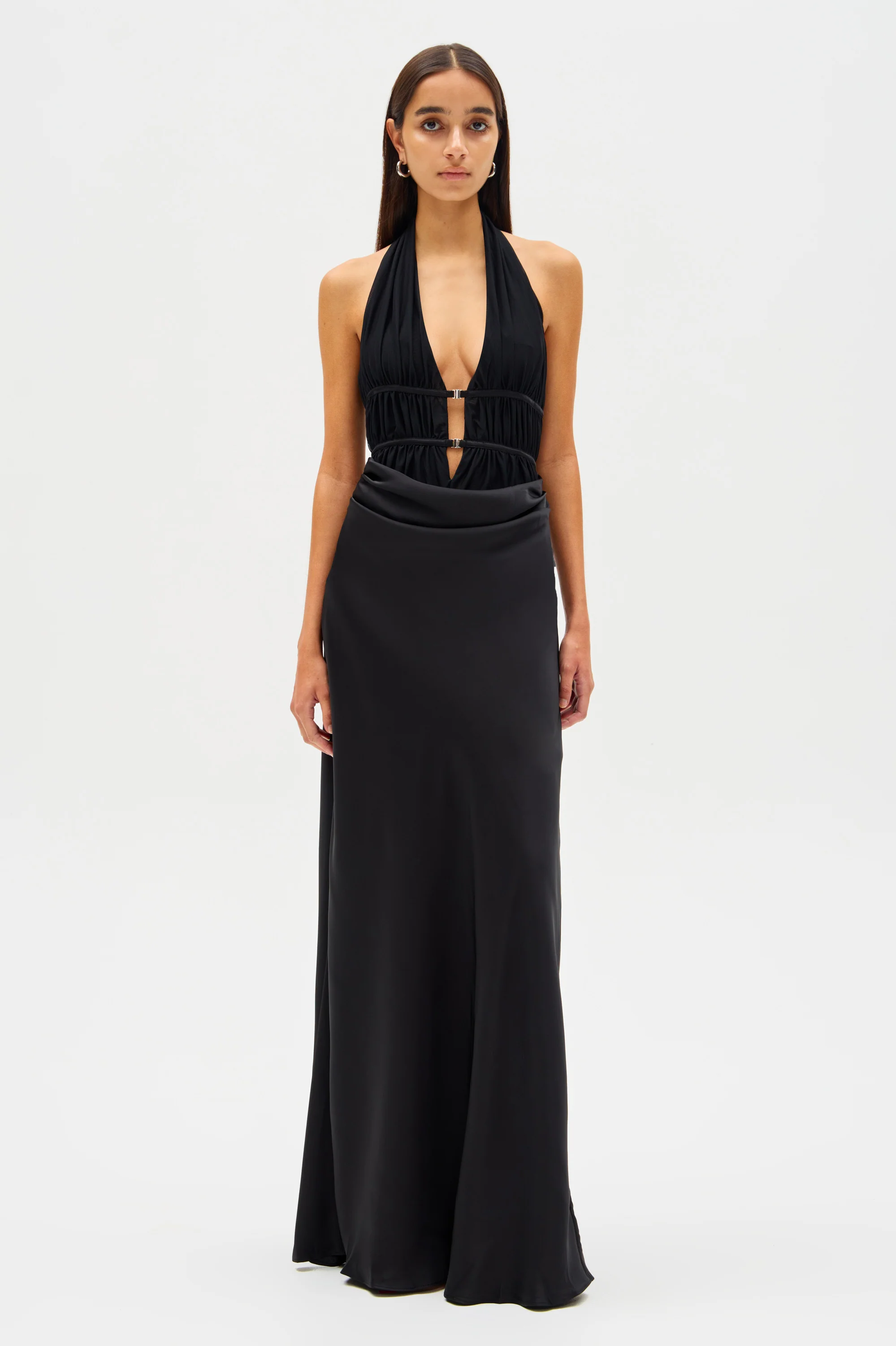 CELINE SATIN MAXI DRESS - Image 4