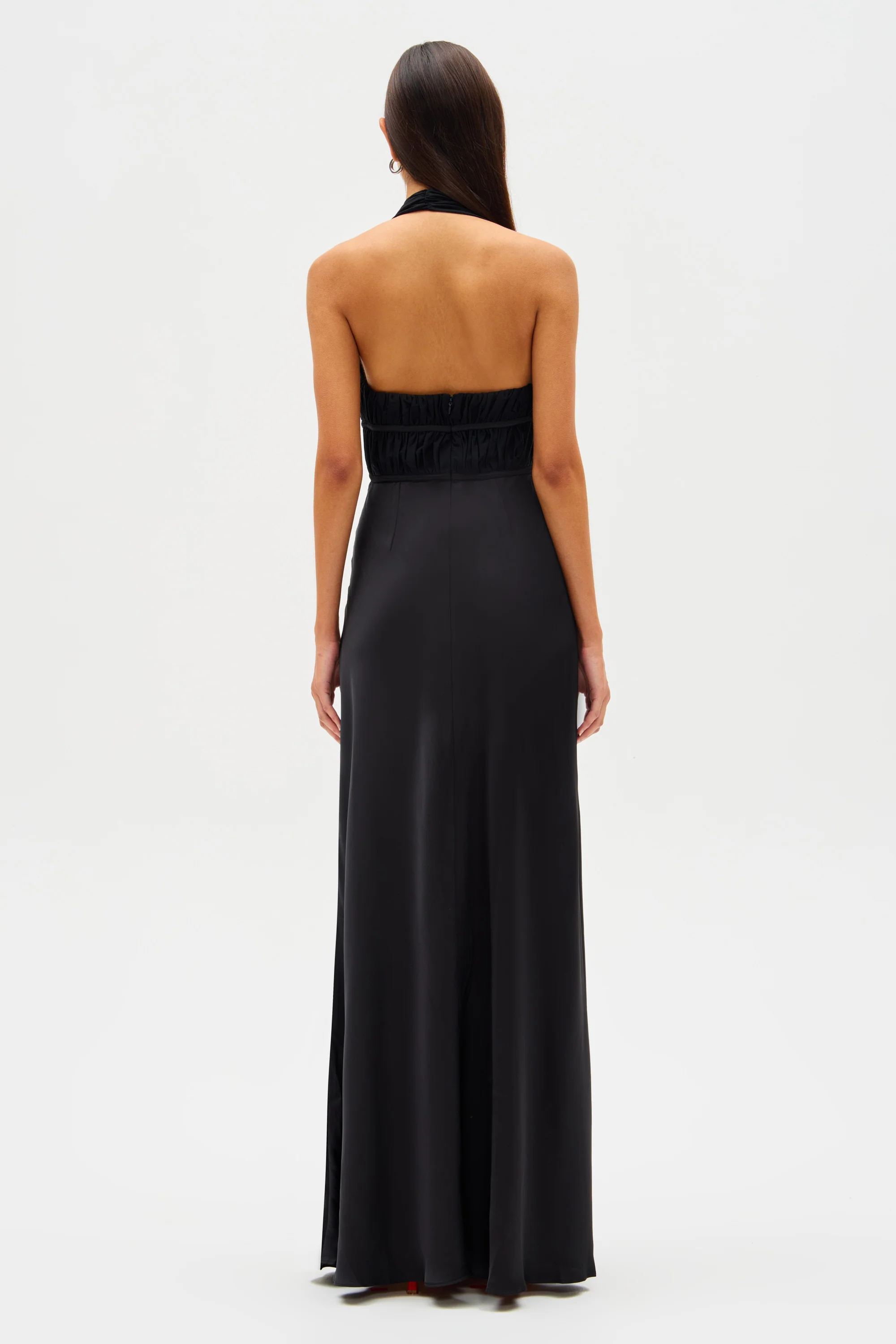 CELINE SATIN MAXI DRESS - Image 6
