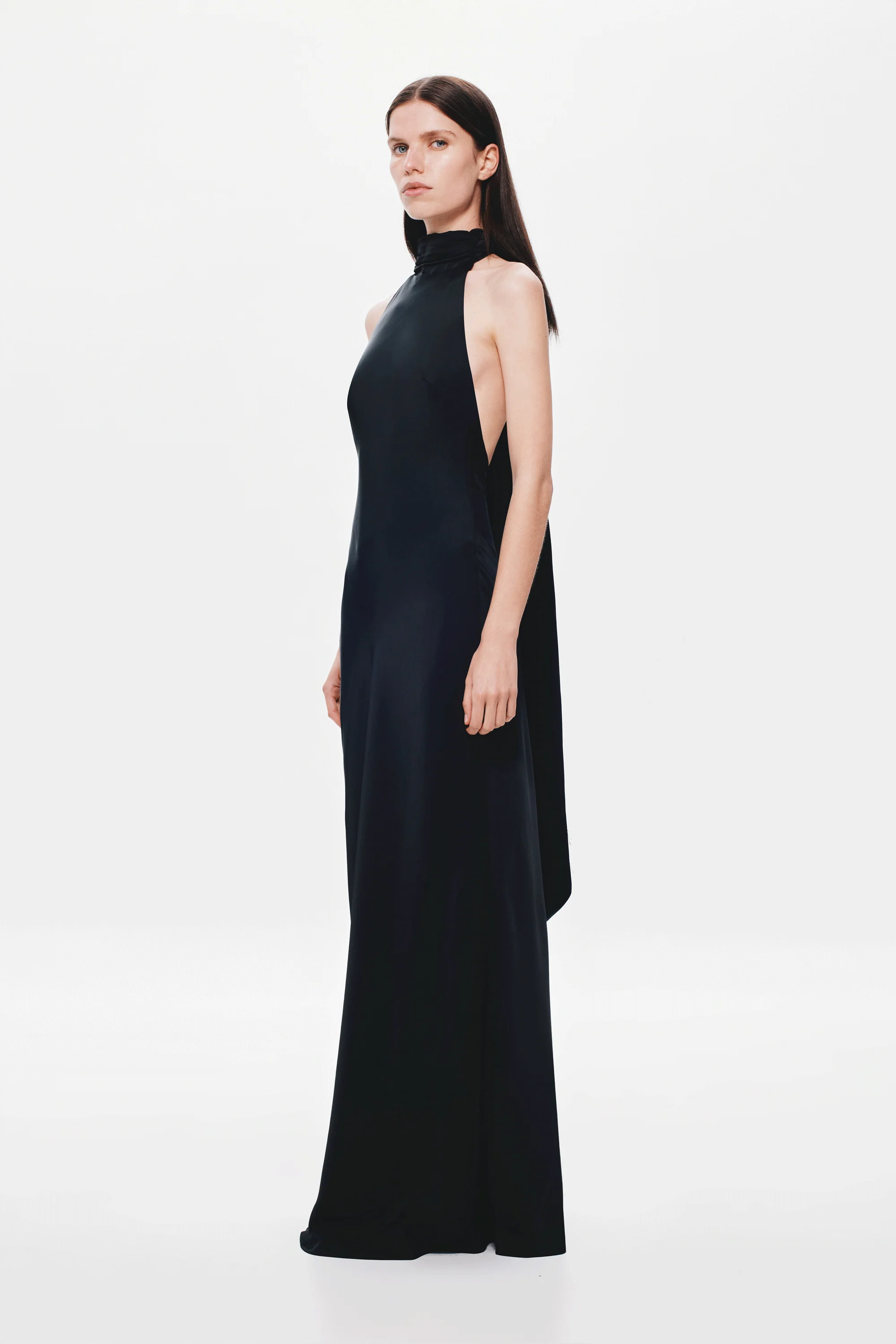 THE EVIANNA SATIN DRESS - Image 3