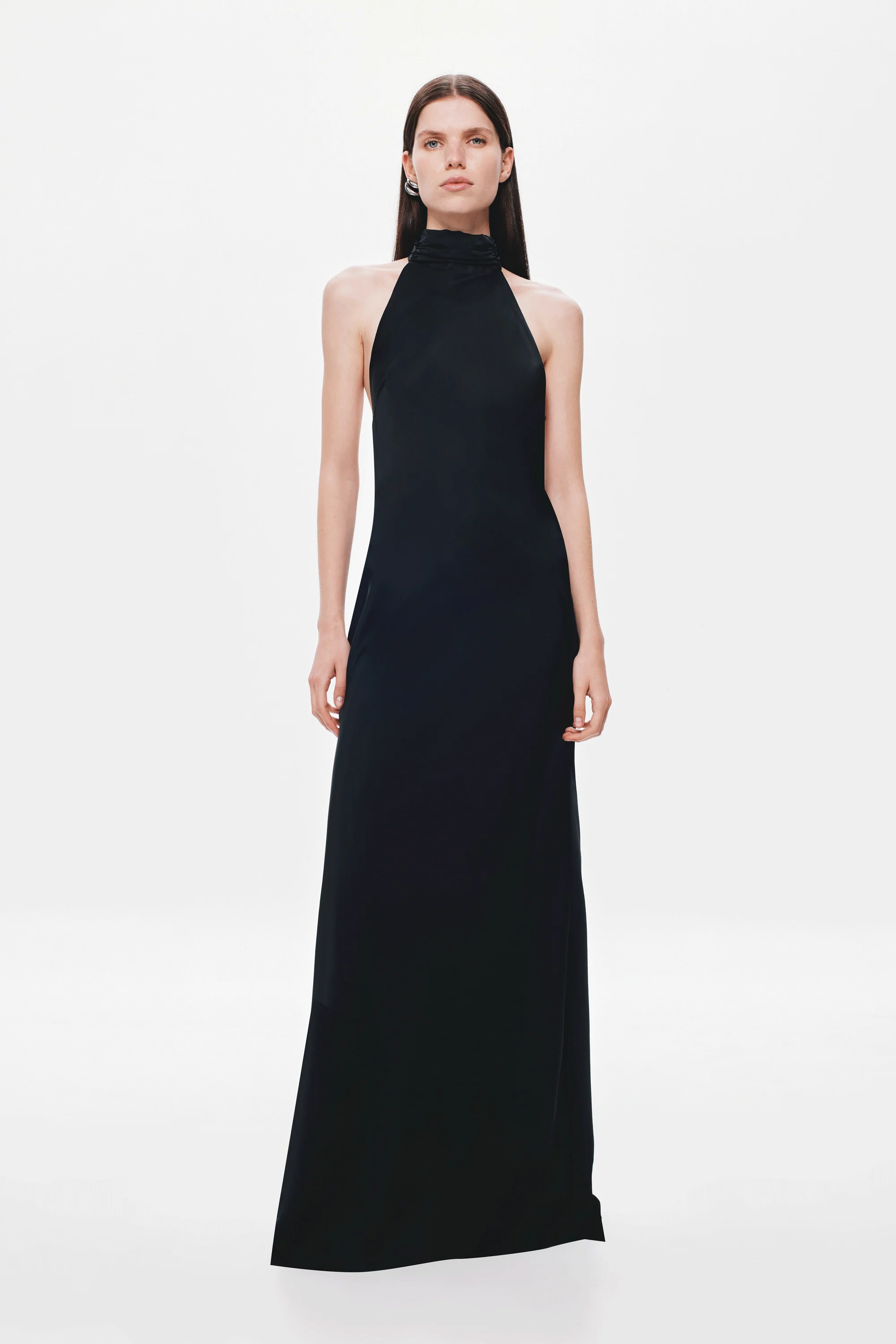 THE EVIANNA SATIN DRESS - Image 5