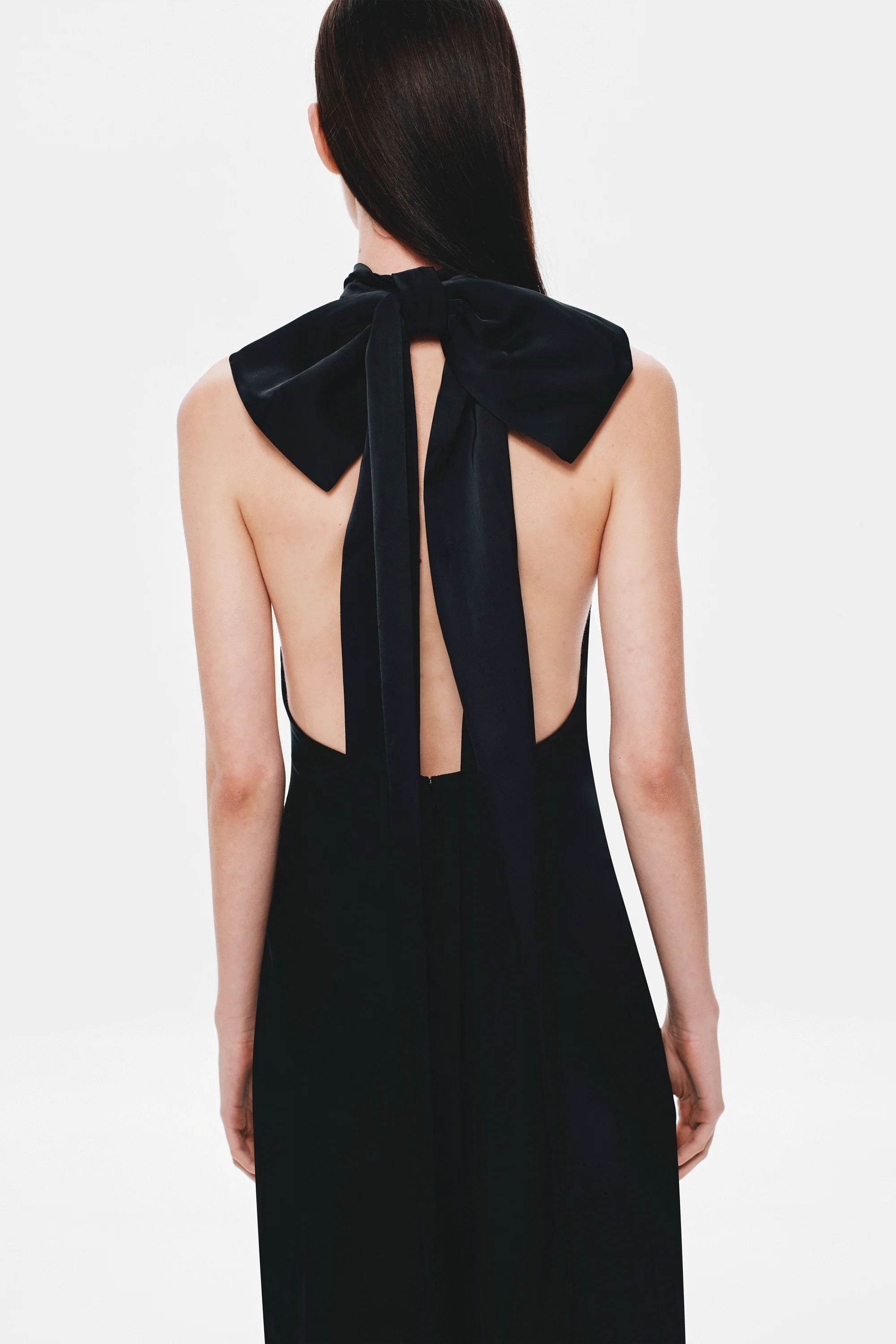 THE EVIANNA SATIN DRESS - Image 6