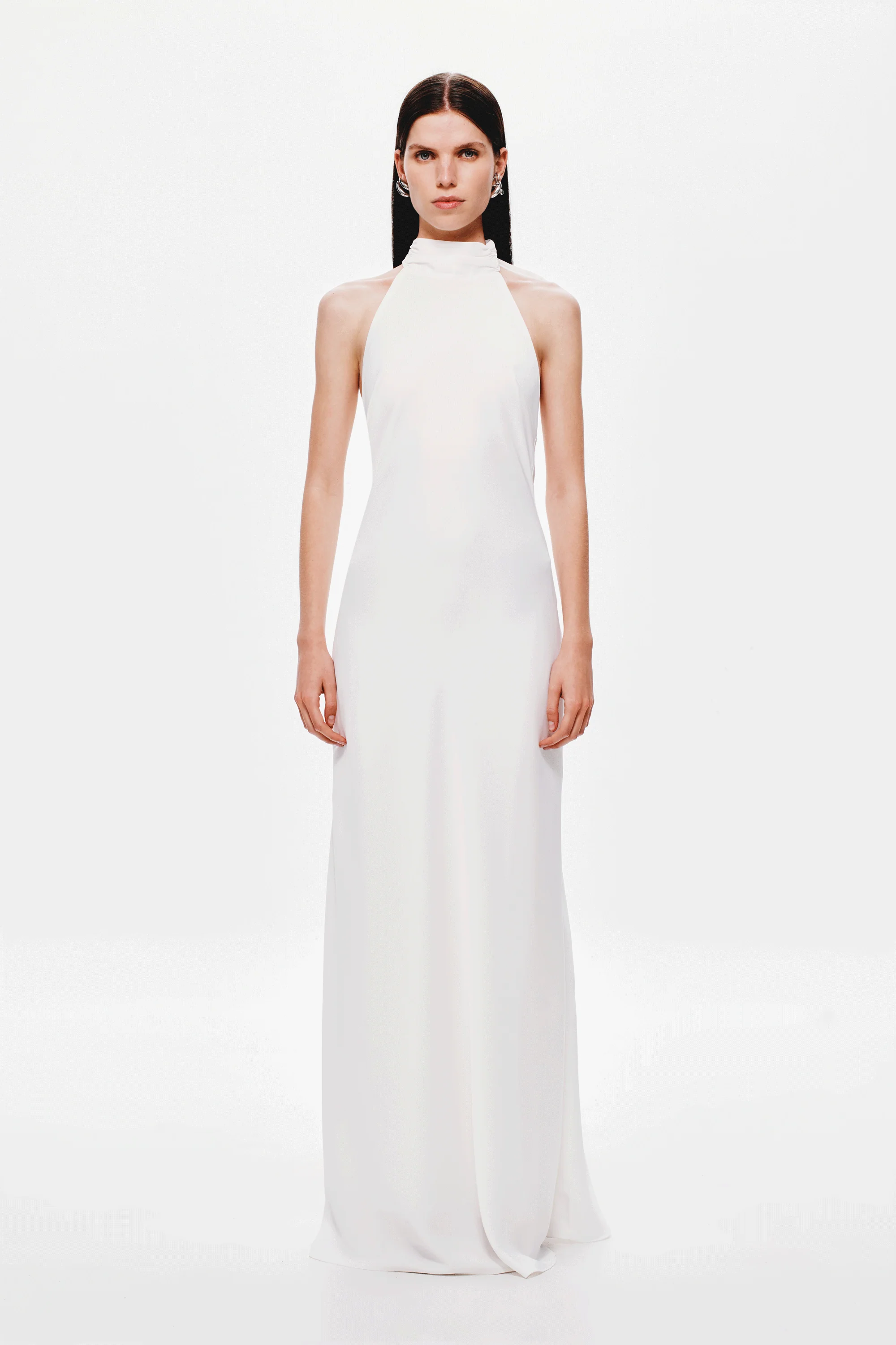 THE EVIANNA SATIN DRESS - Image 5