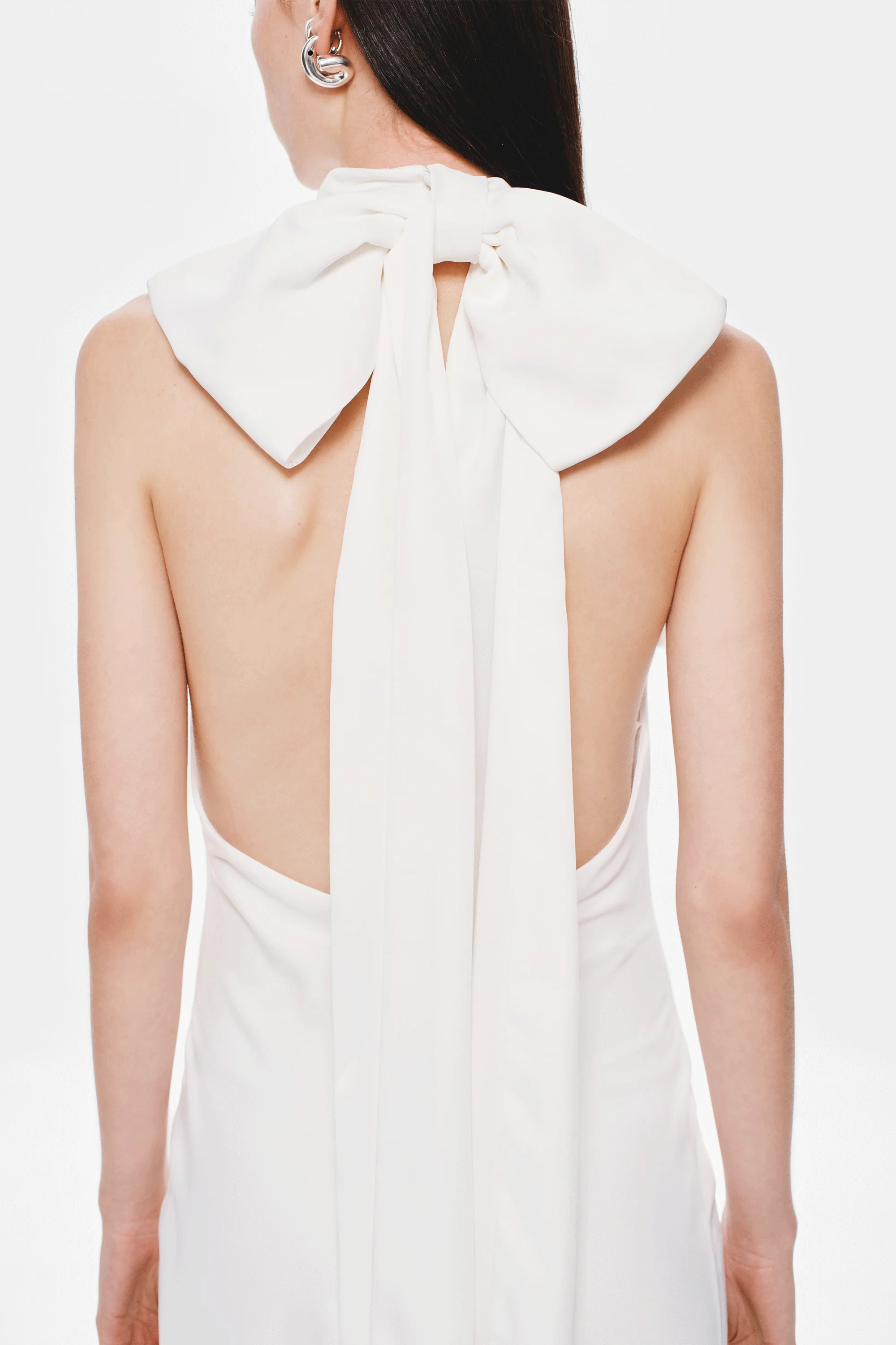 THE EVIANNA SATIN DRESS - Image 6