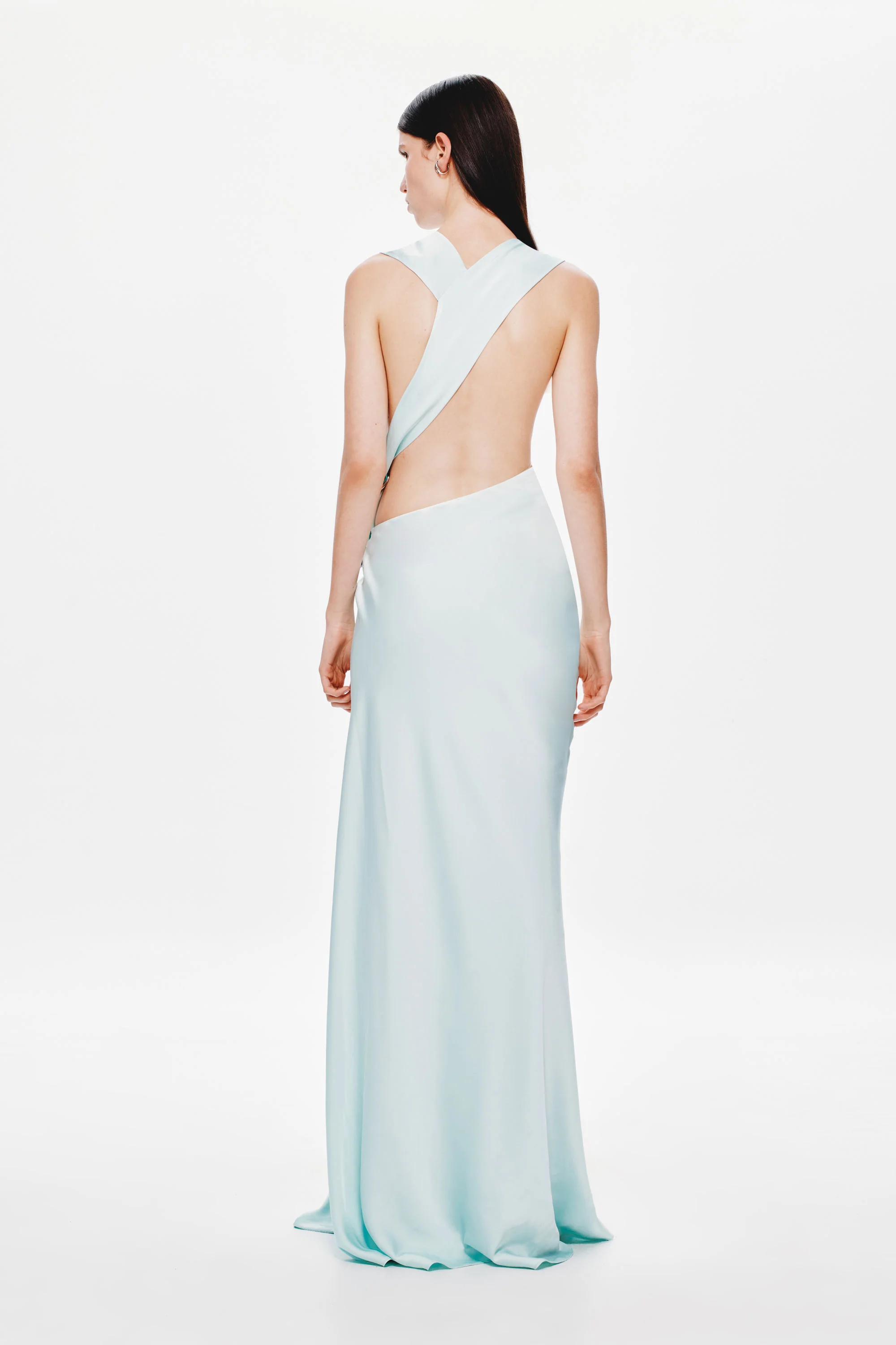THE 'HARLOW' SATIN DRESS - Image 5