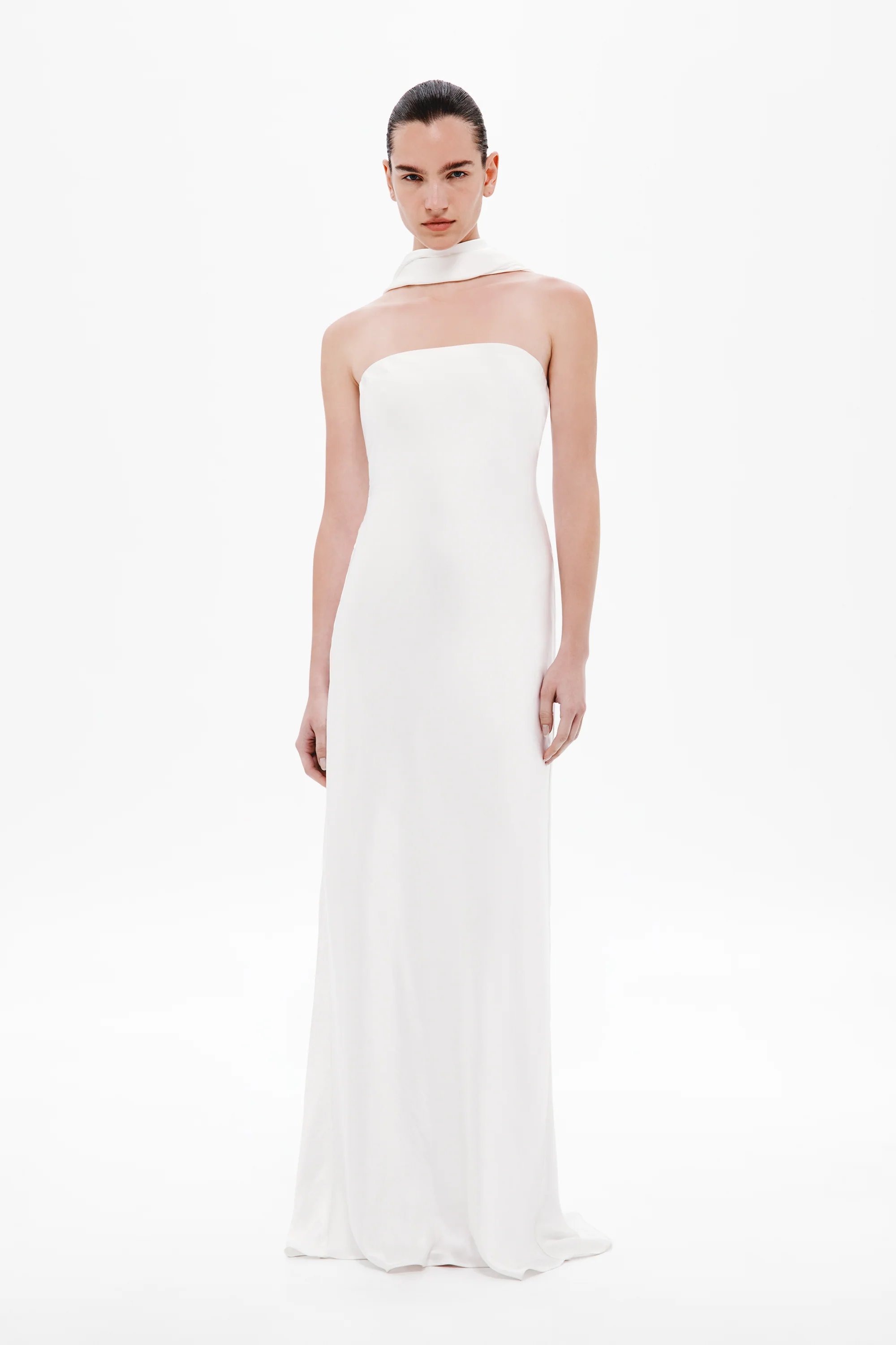 THE LILIA SATIN DRESS - Image 3