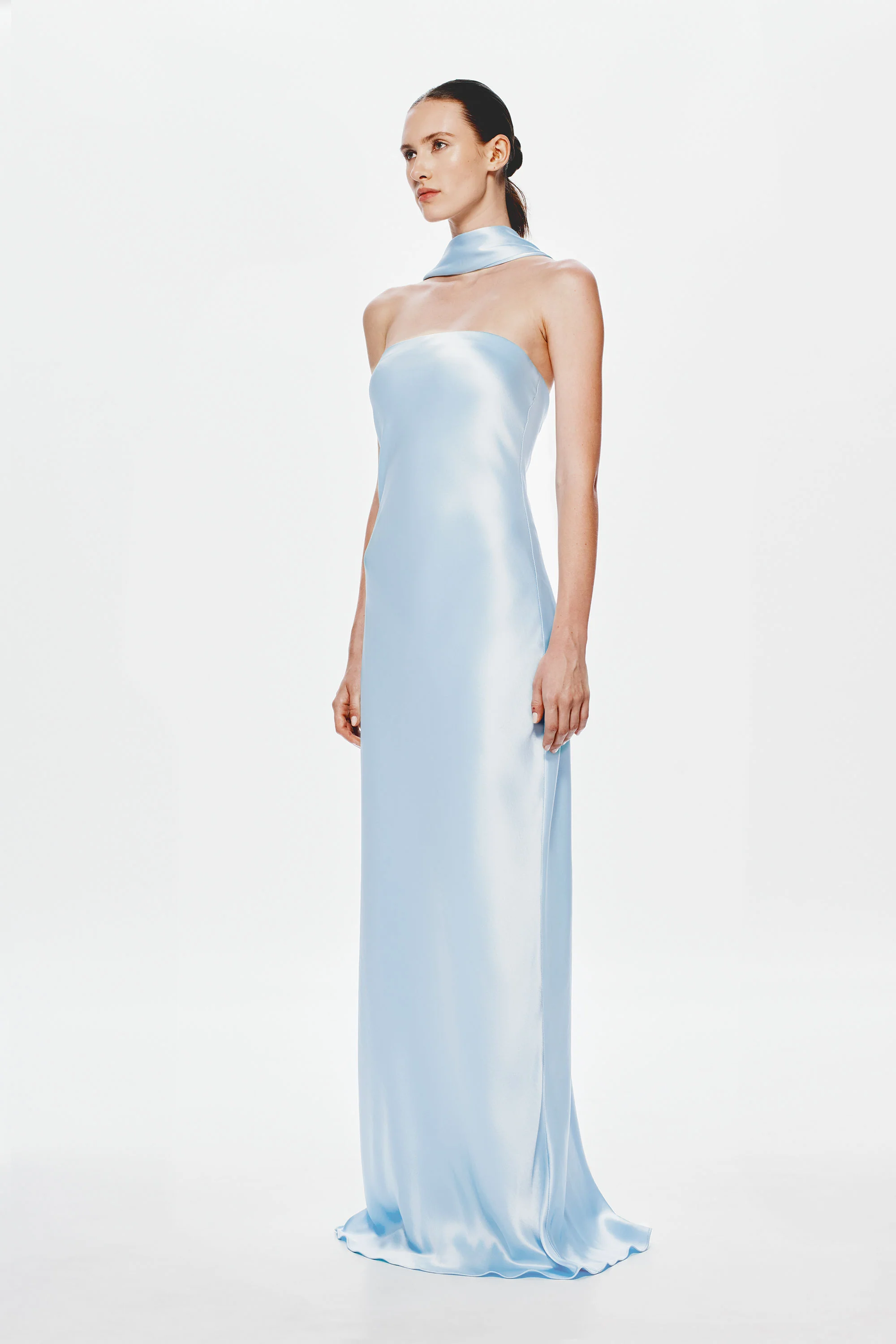 THE LILIA SATIN DRESS - Image 3