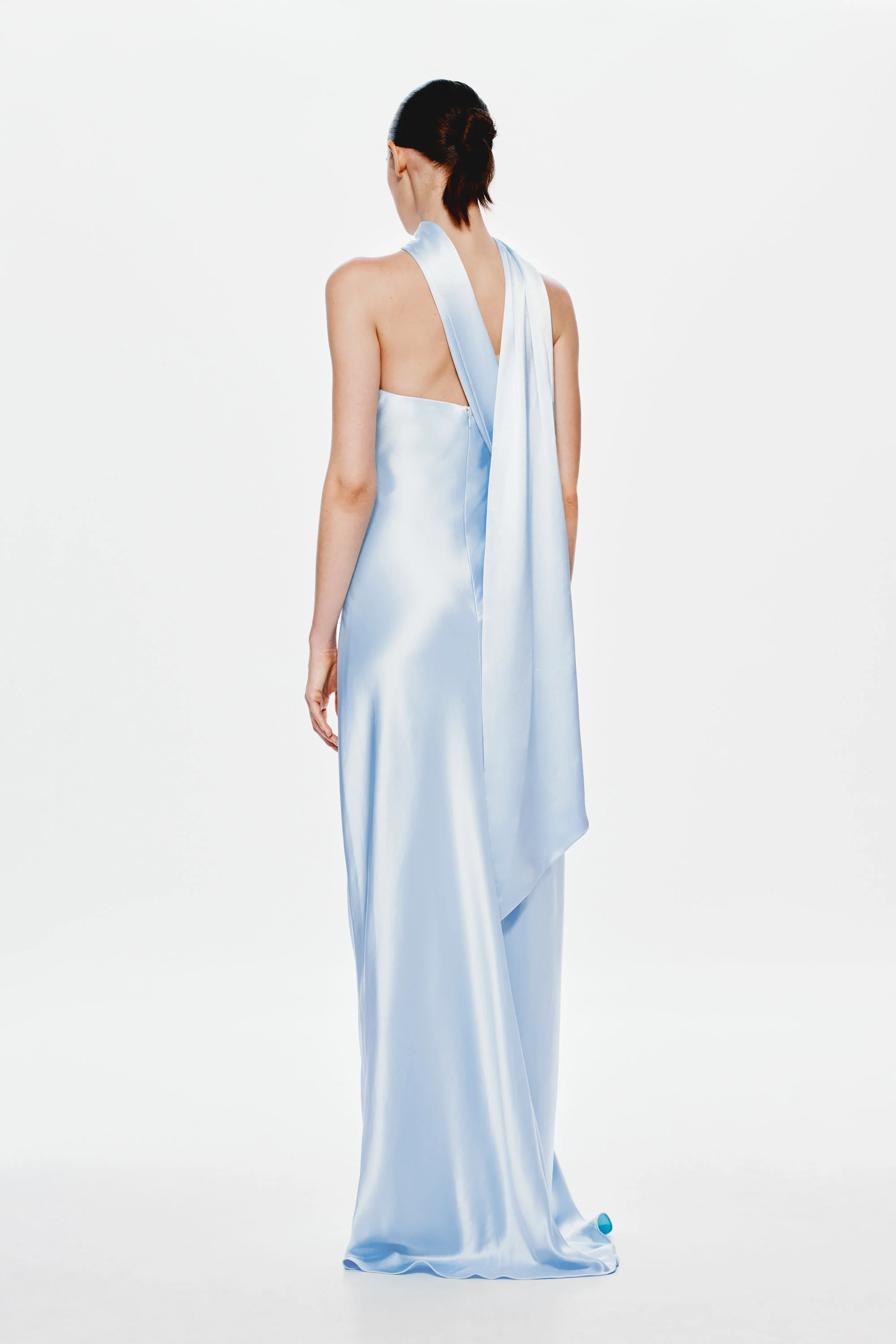 THE LILIA SATIN DRESS - Image 4