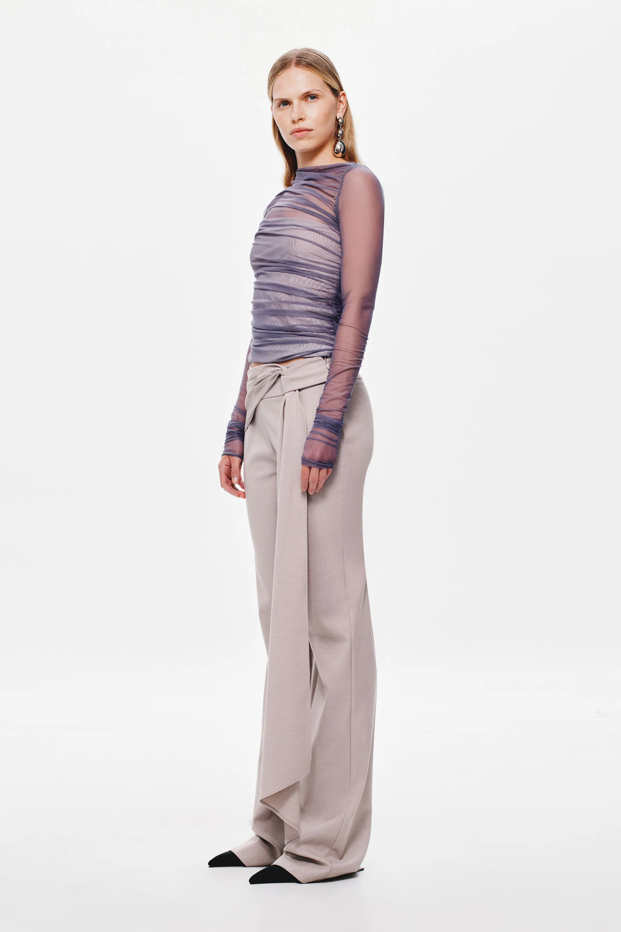 THE 'LUCID' MESH LONG SLEEVE TOP - Image 3