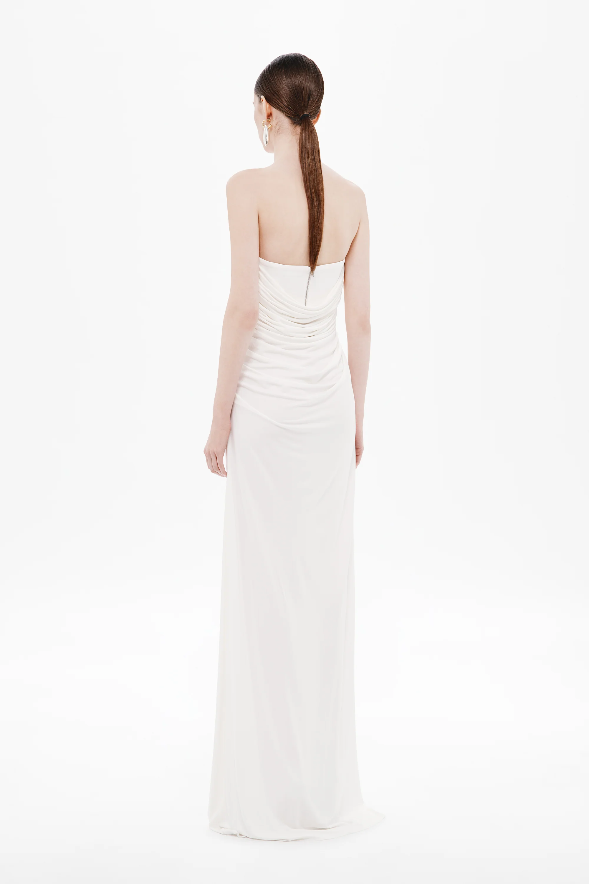 THE DRY JERSEY DRAPED DRESS - Image 3