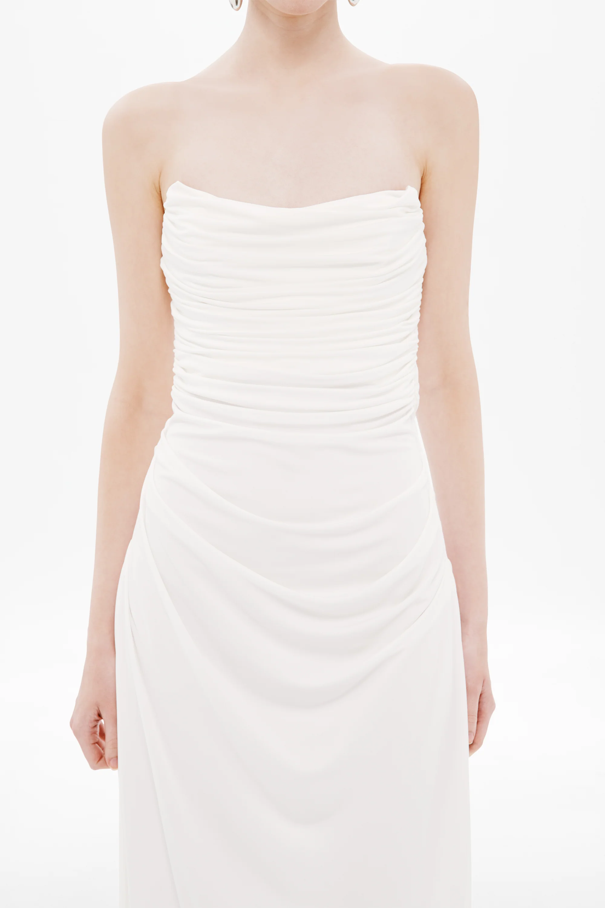 THE DRY JERSEY DRAPED DRESS - Image 4