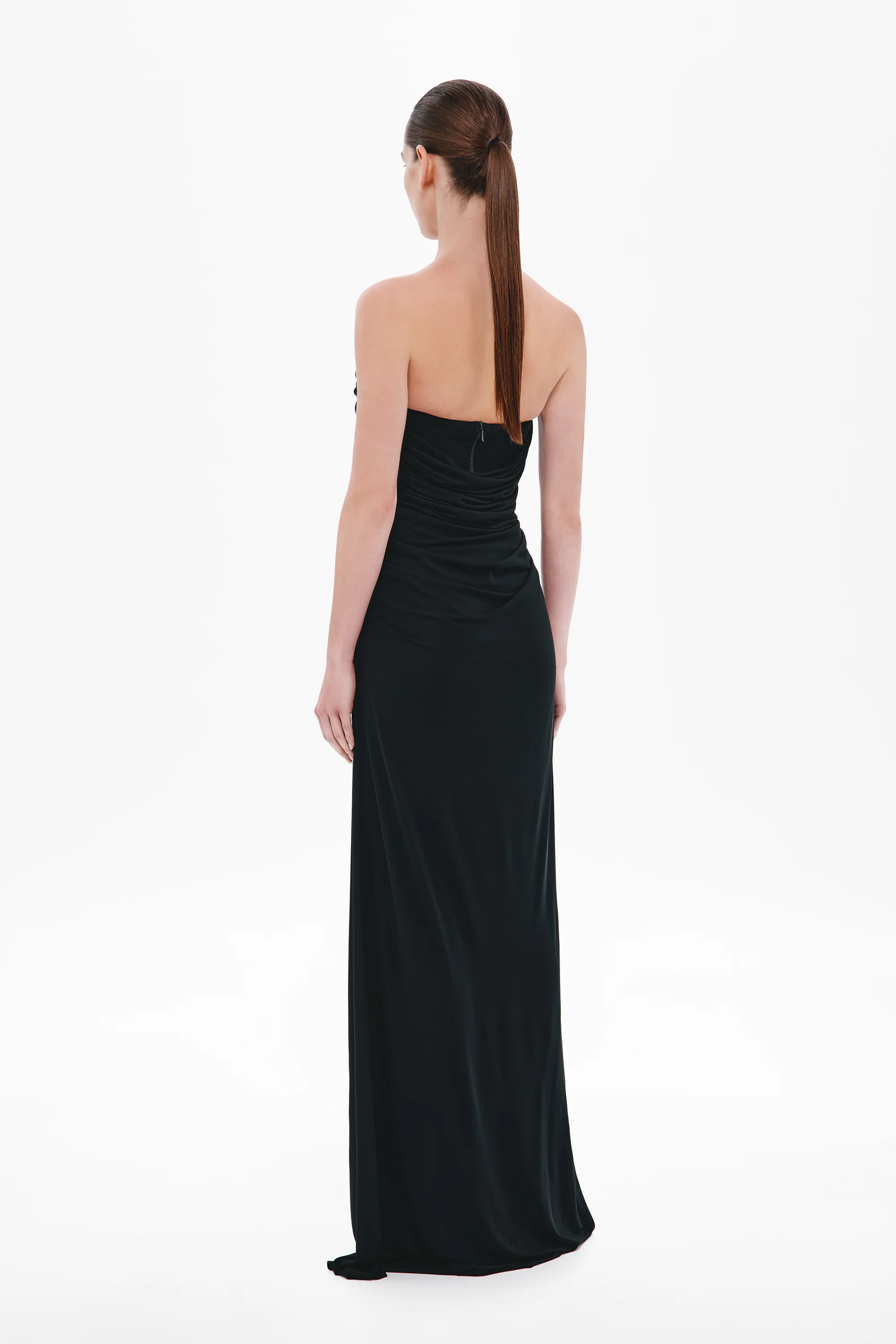 THE DRY JERSEY DRAPED DRESS - Image 4
