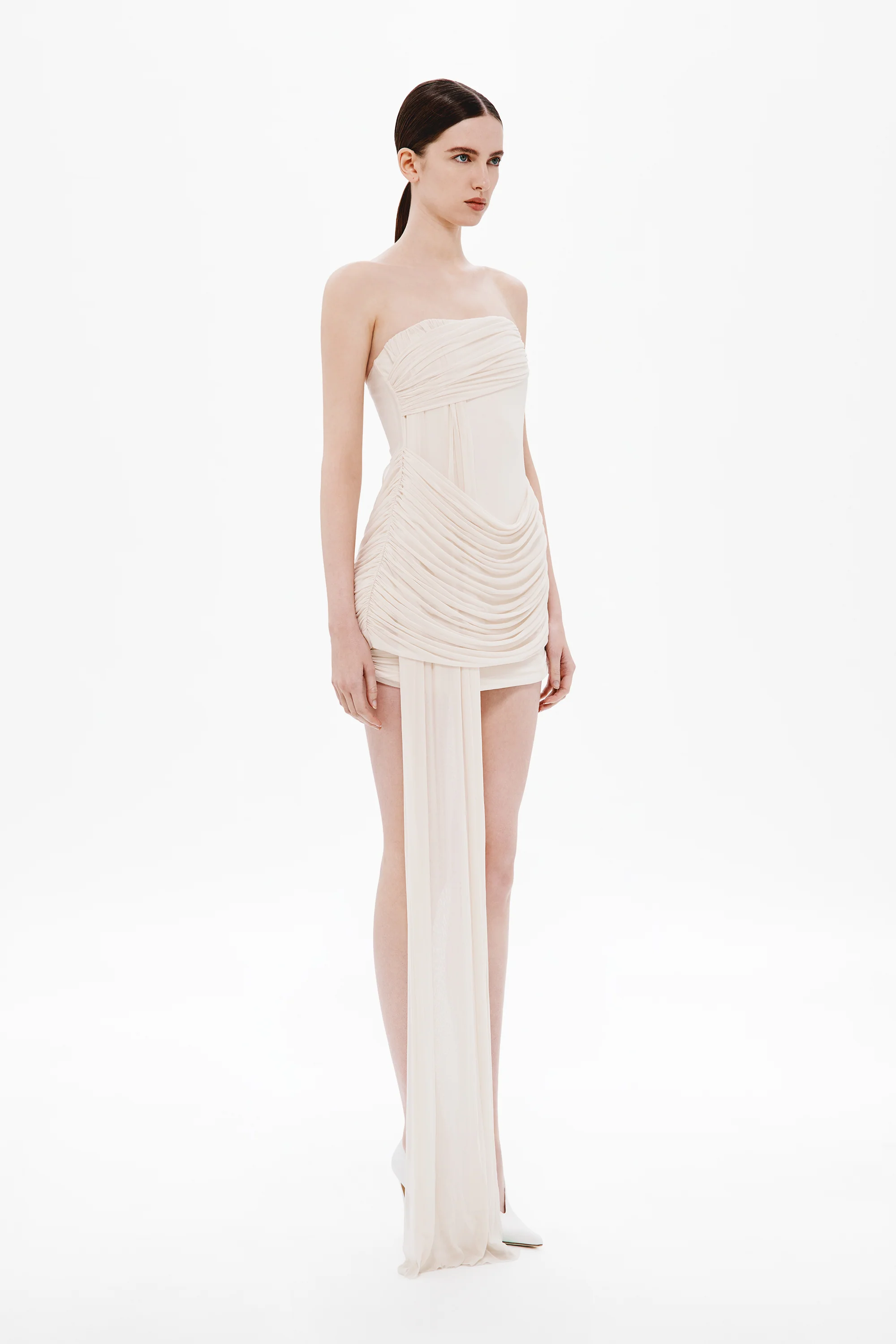 THE EMBER WRAPPED MINI DRESS - Image 3