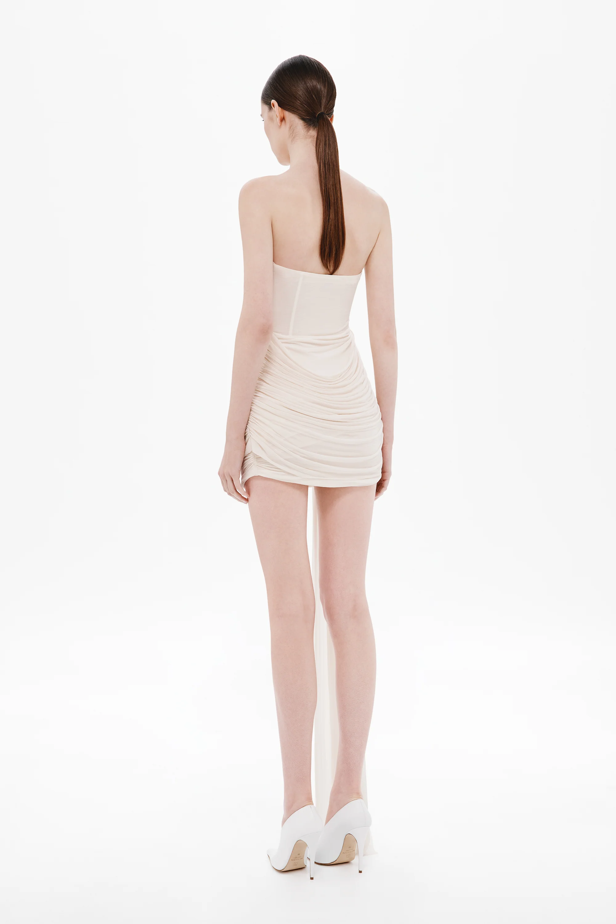 THE EMBER WRAPPED MINI DRESS - Image 4